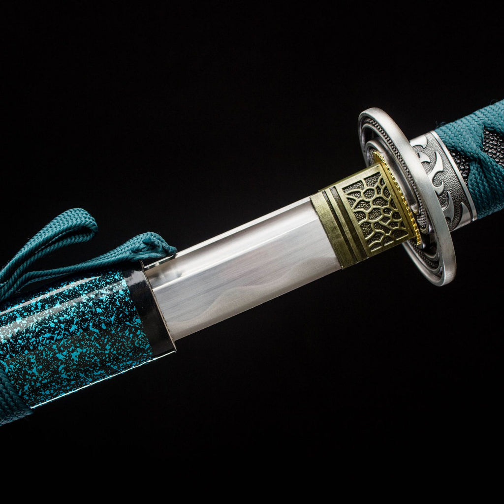 Growth Rune decorative katana detail