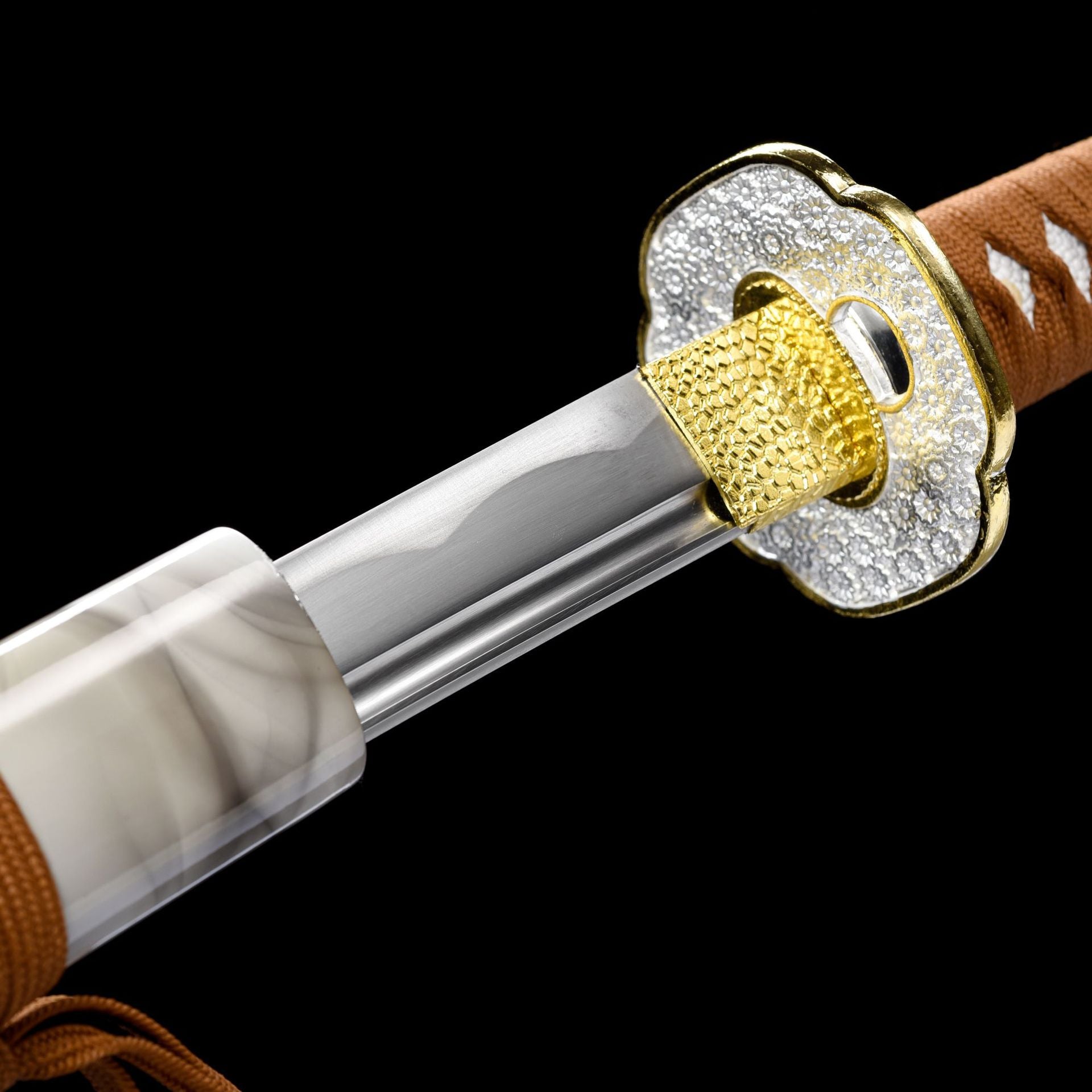 Clay Rune decorative katana presentation