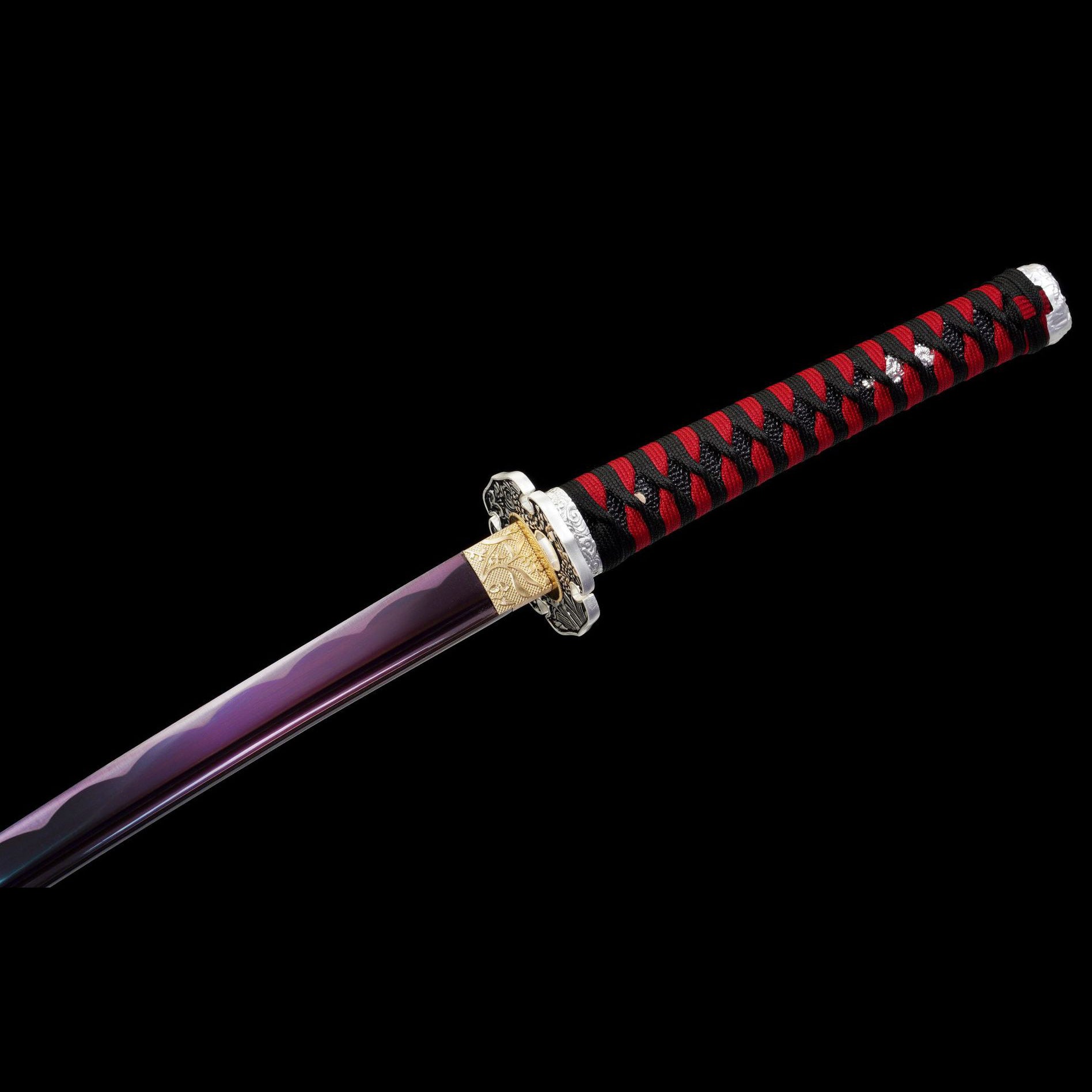Flame Trace decorative katana presentation