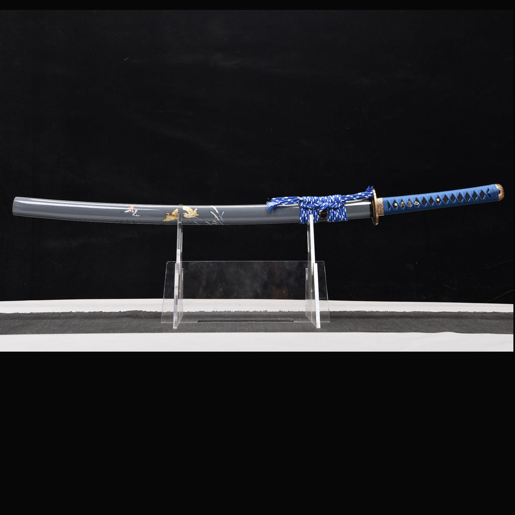 Still Tide decorative katana angle view