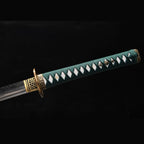 Verdant Rise decorative katana detail