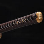 Primeval Core decorative katana angle view