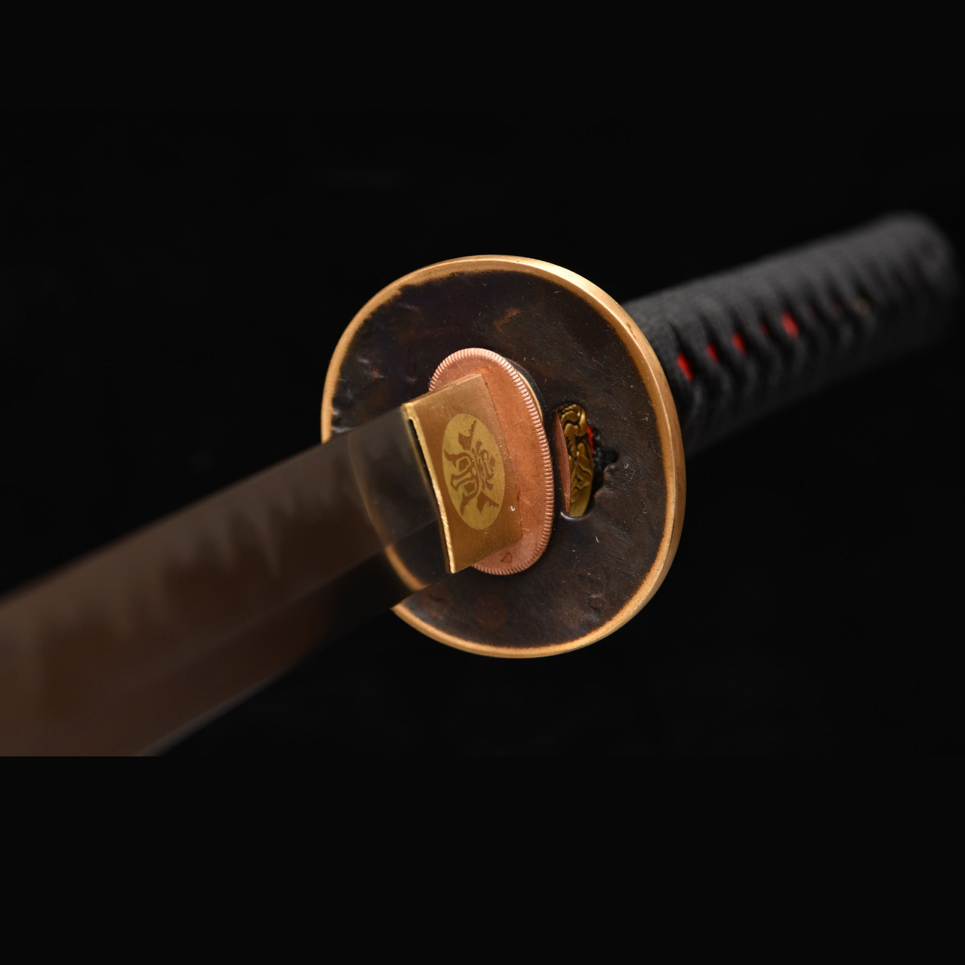 Spark Call decorative katana detail