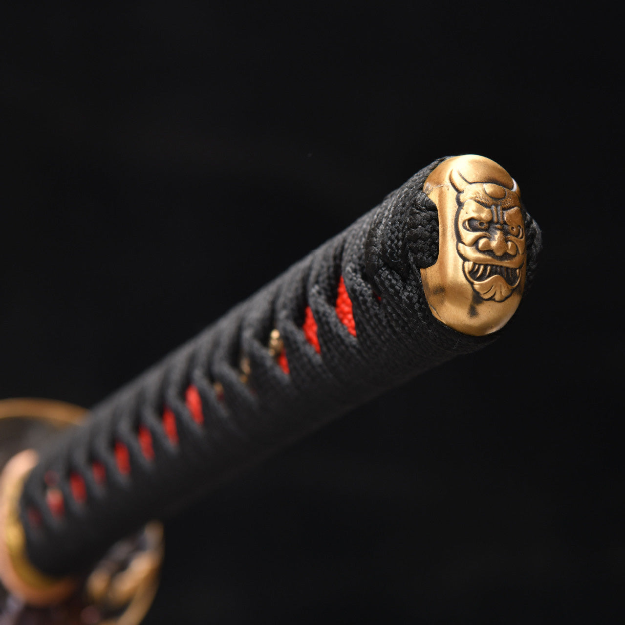 Spark Call decorative katana angle view