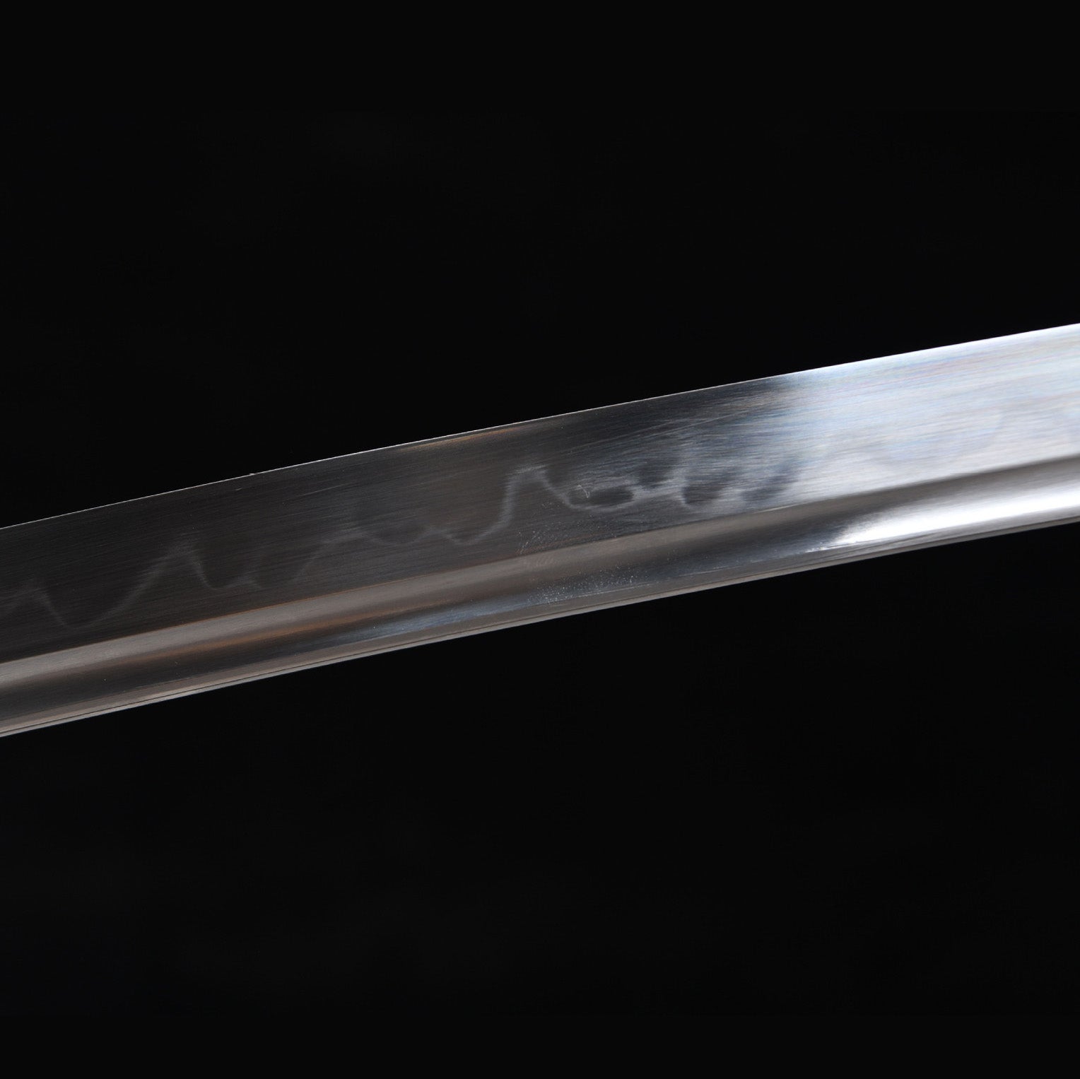 Blazing Crown decorative katana detail