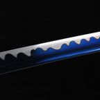 Moonlit Abyss decorative katana side view