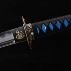 Steel Calm decorative katana side view