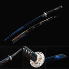 Gilded Resolve decorative katana samurai sword
