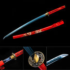 Scarlet Whisper decorative katana samurai sword