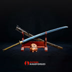 Silent Mirror decorative katana close-up