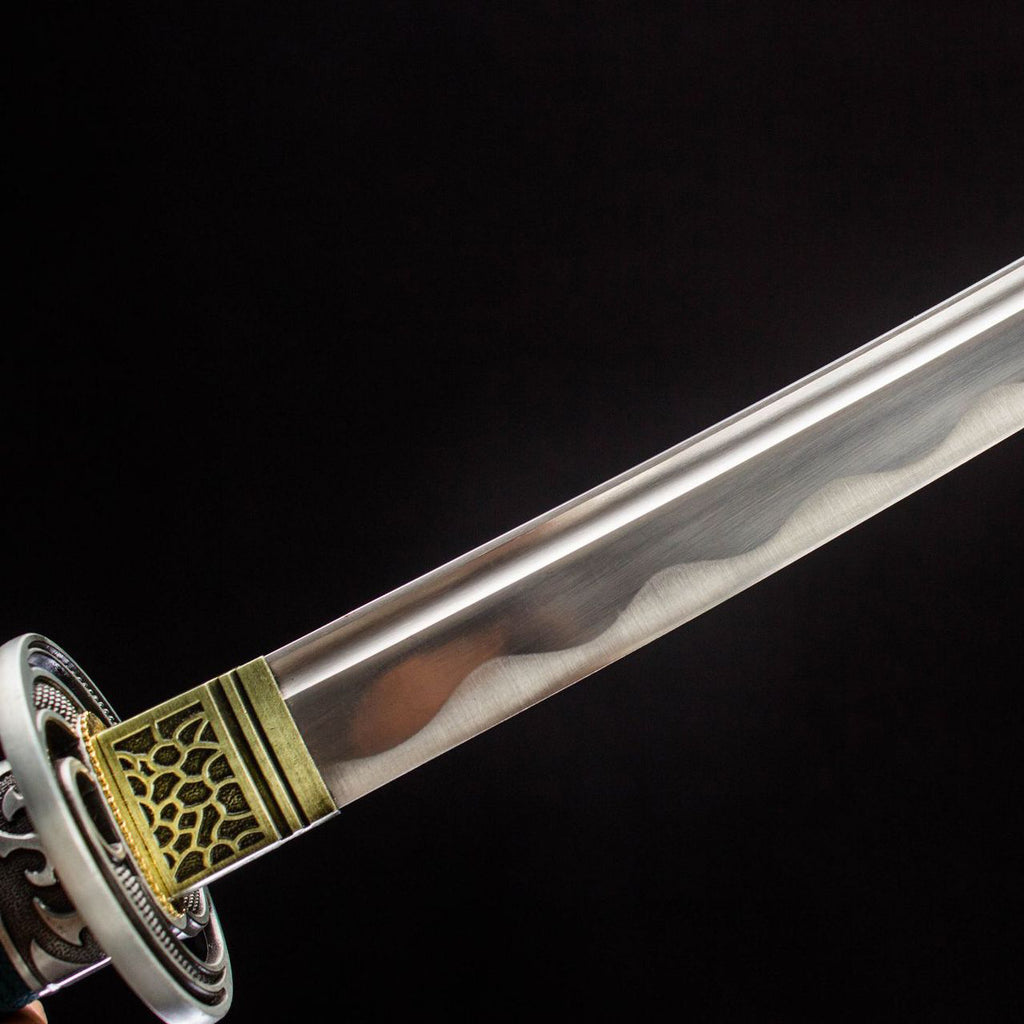 Growth Rune decorative katana side view