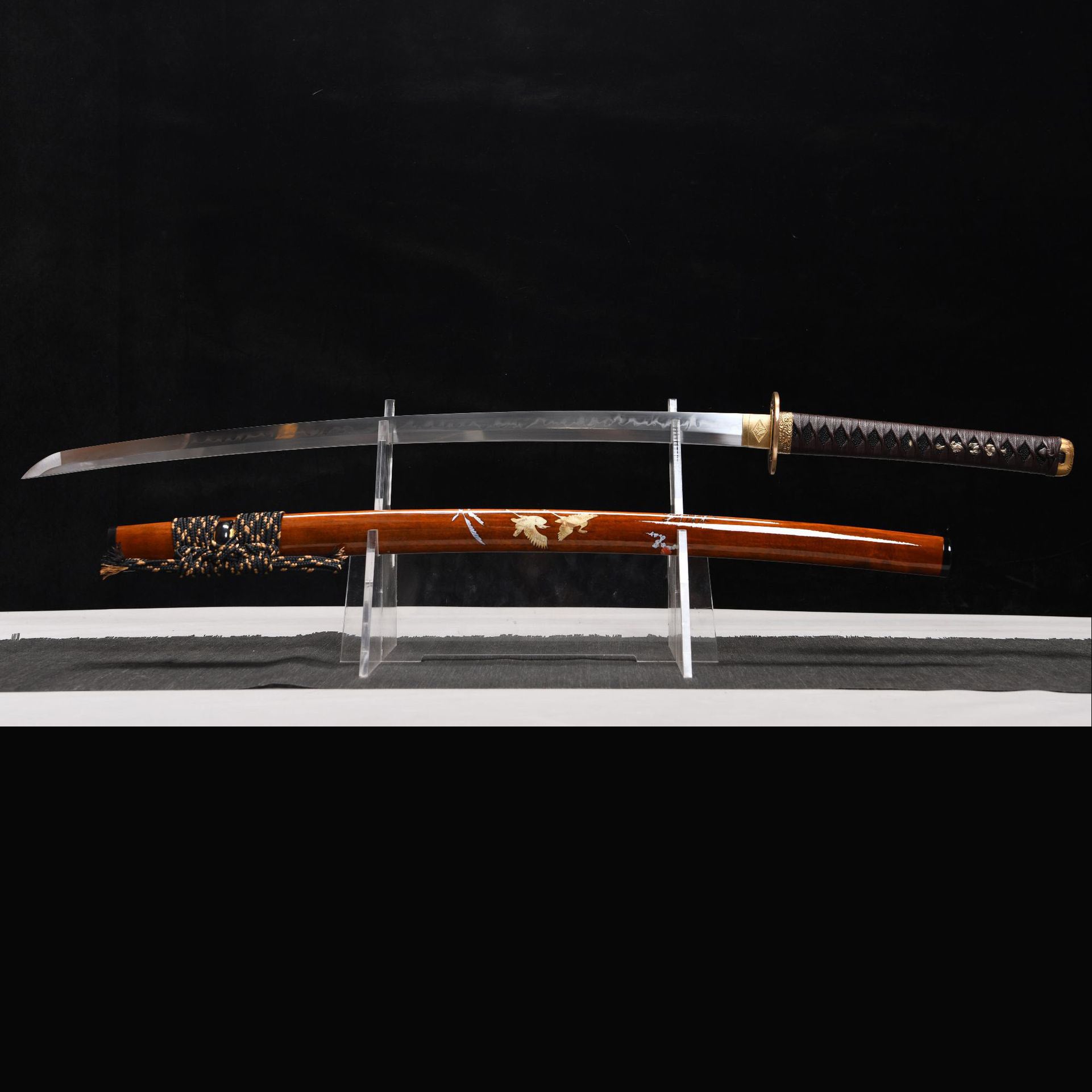 Primeval Core decorative katana close-up