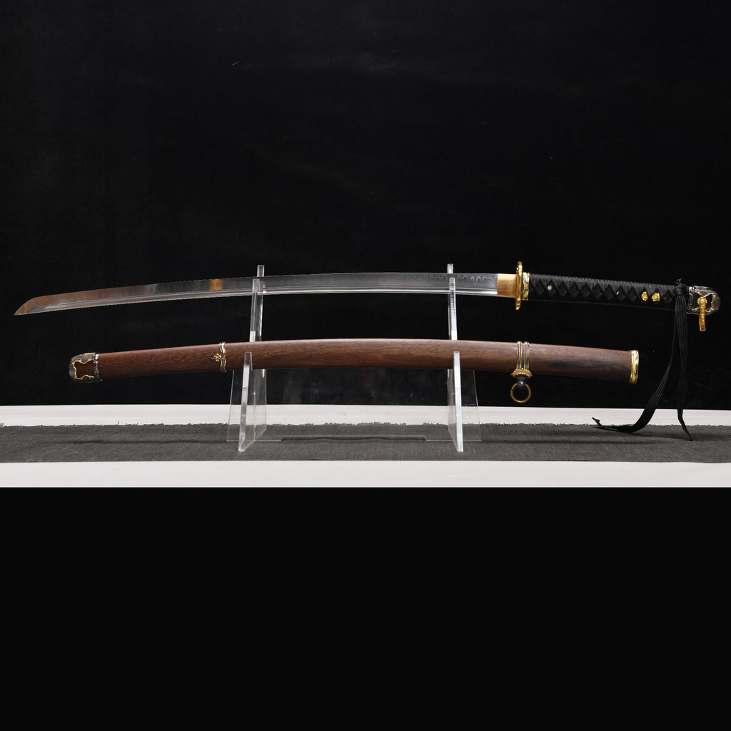 Stone Root decorative katana close-up