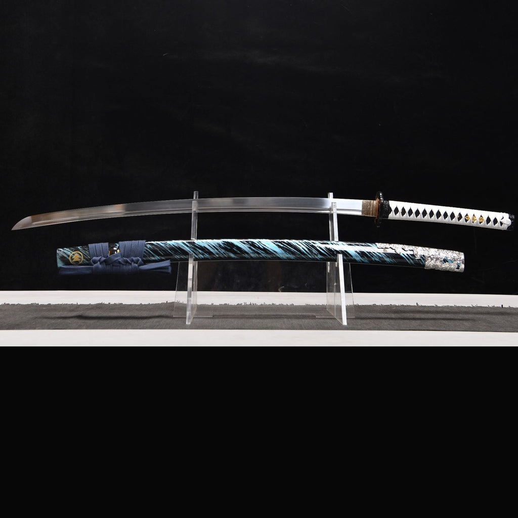 Deep Current decorative katana close-up