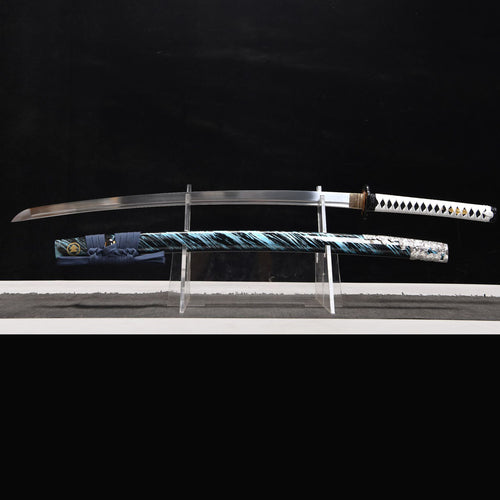 Deep Current decorative katana close-up