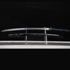 Steel Calm decorative katana close-up
