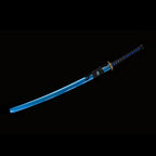 Ripple Note decorative katana angle view