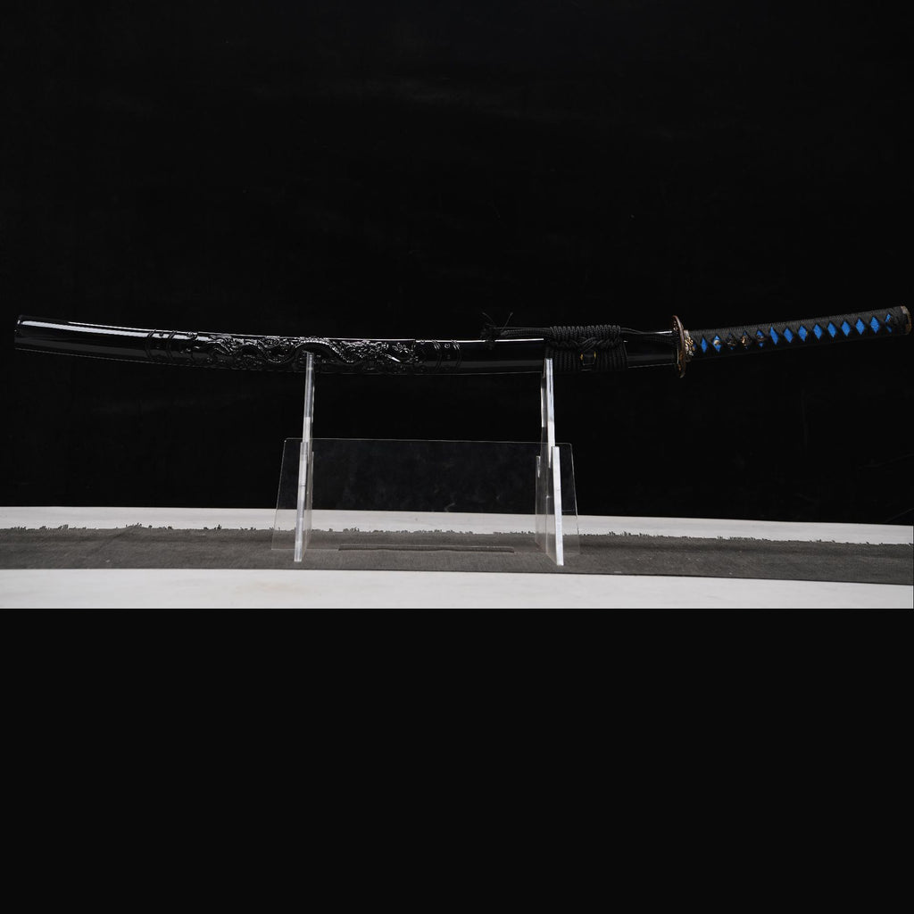 Steel Calm decorative katana detail
