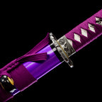 Mist Flow decorative katana angle view