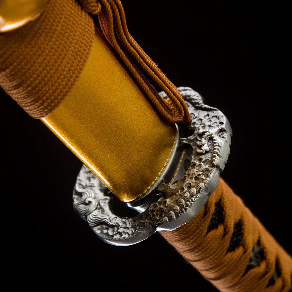Dust Circle decorative katana detail