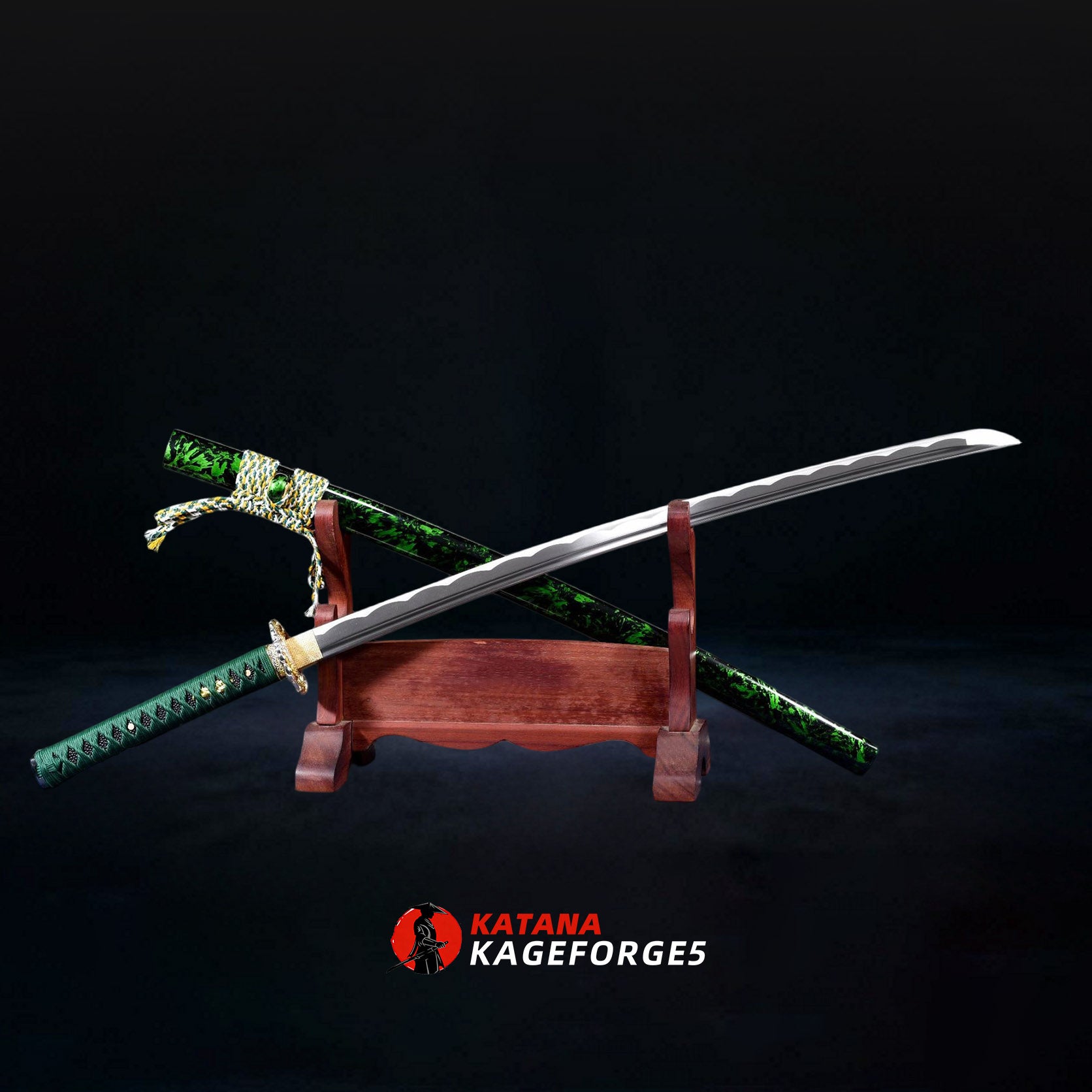 Sprout Light decorative katana close-up