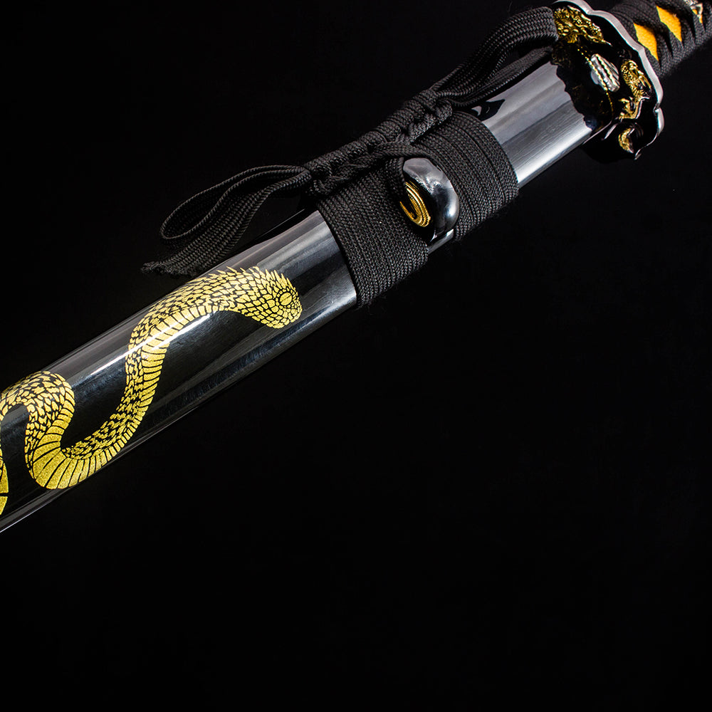 Metal Echo decorative katana presentation
