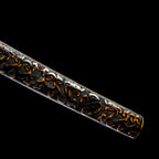 Silent Mirror decorative katana detail