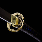 Ripple Note decorative katana detail