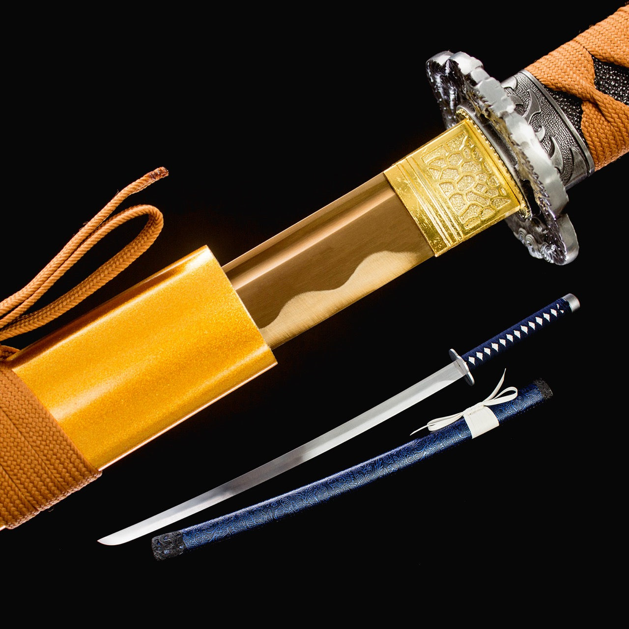 Custom Katana custom sword presentation