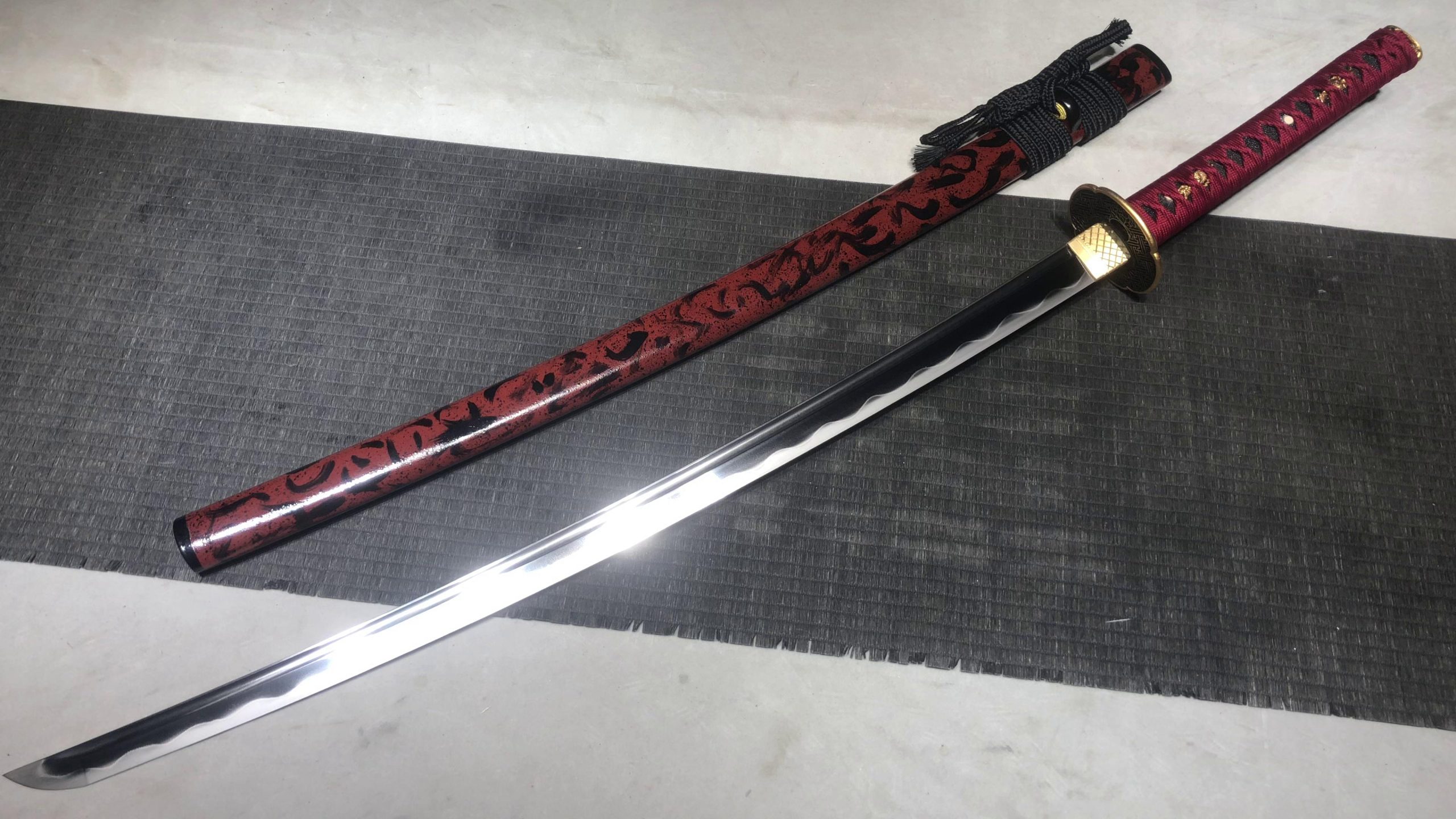 KageForge5 product image: 26" Katana with Pure Copper Fittings