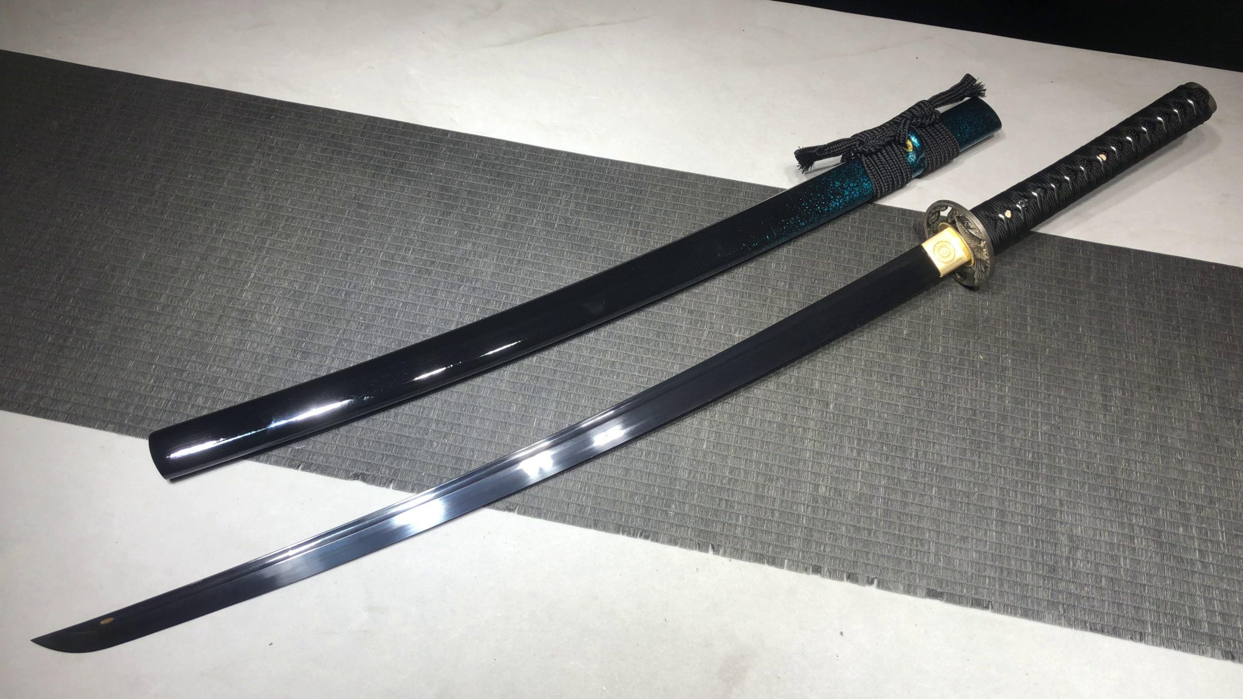 KageForge5 product image: 26" Pattern Steel Japanese Sword