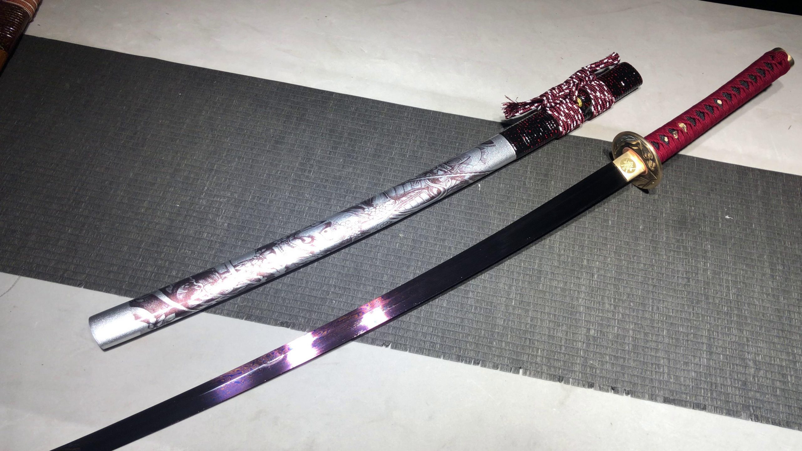 KageForge5 product image: 26" Katana with Pure Copper Fittings