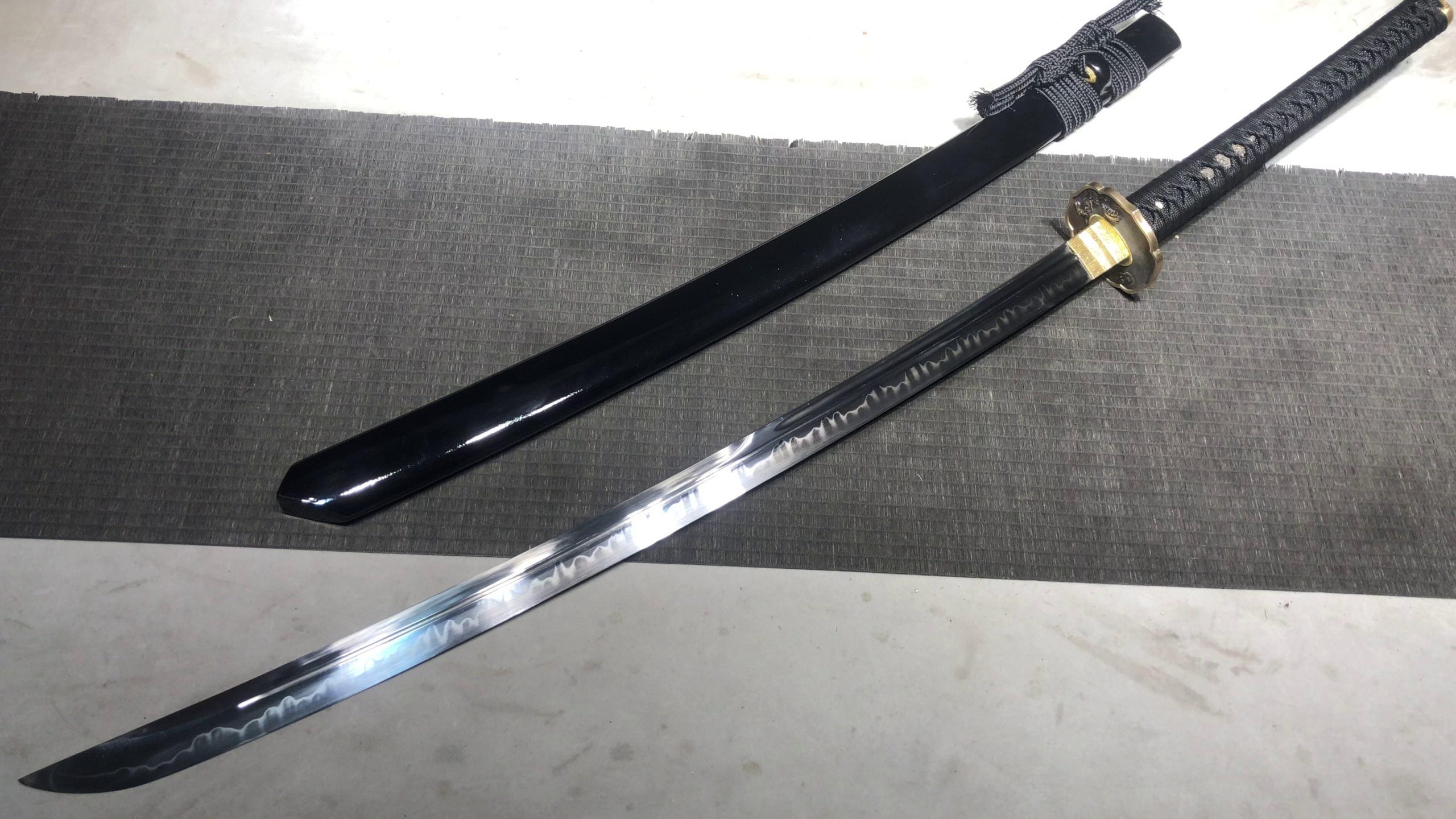 KageForge5 product image: 26" Katana with Brass Fittings