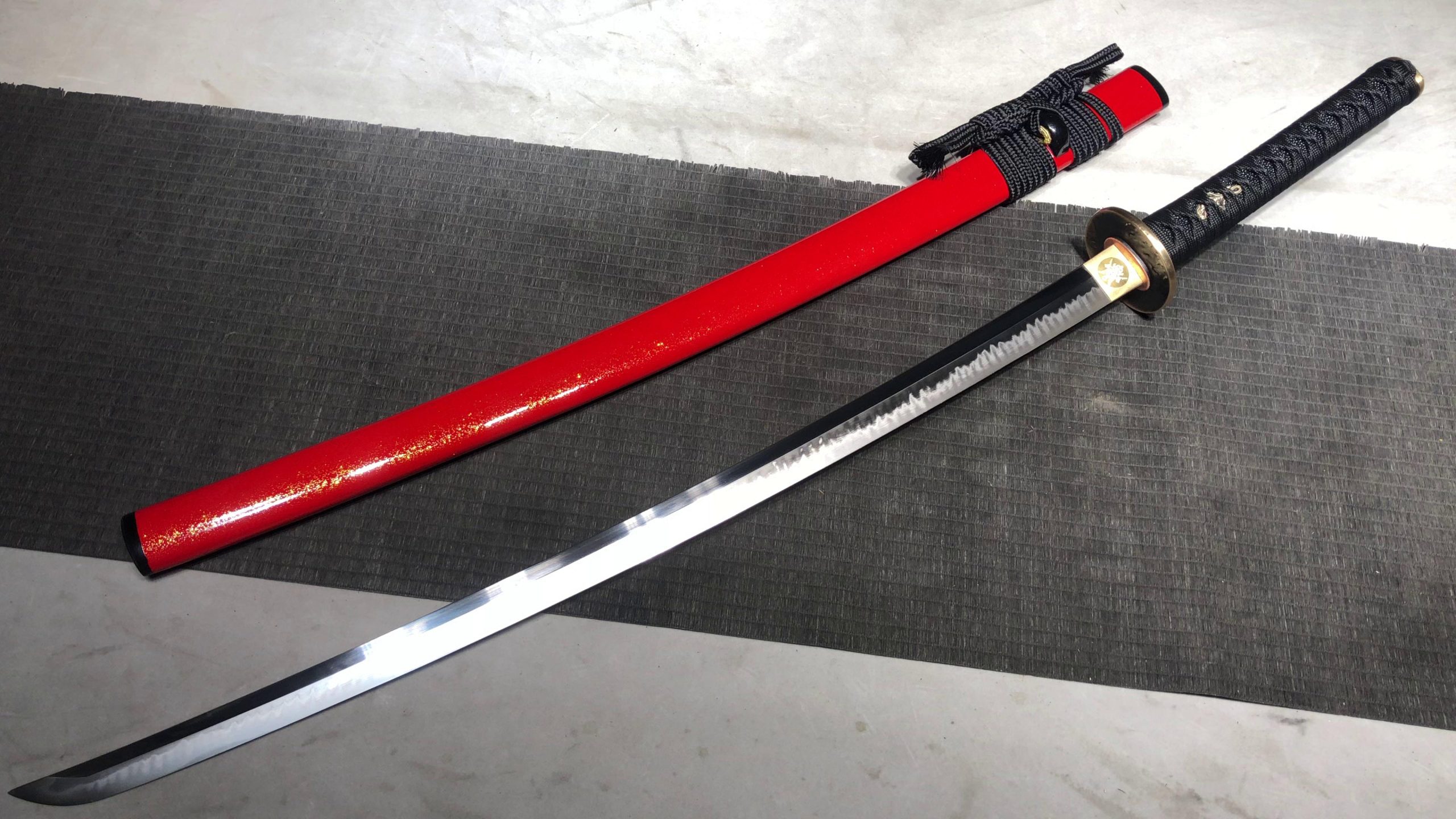 KageForge5 product image: 26" Katana with Brass Fittings