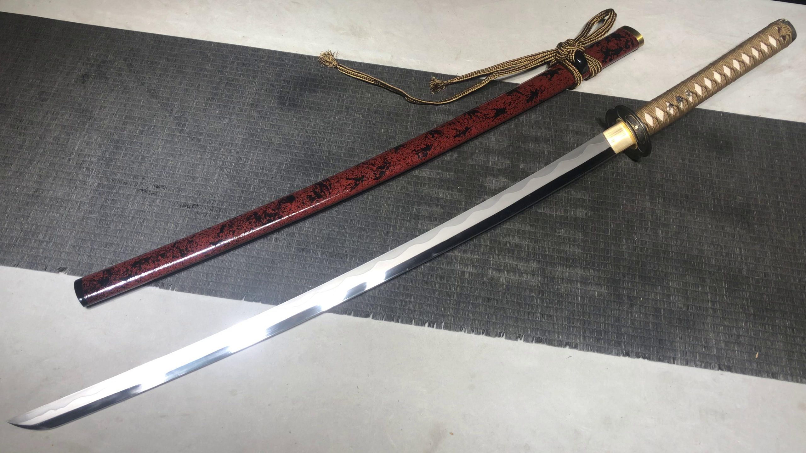 KageForge5 product image: 26" Katana with Pure Copper Fittings