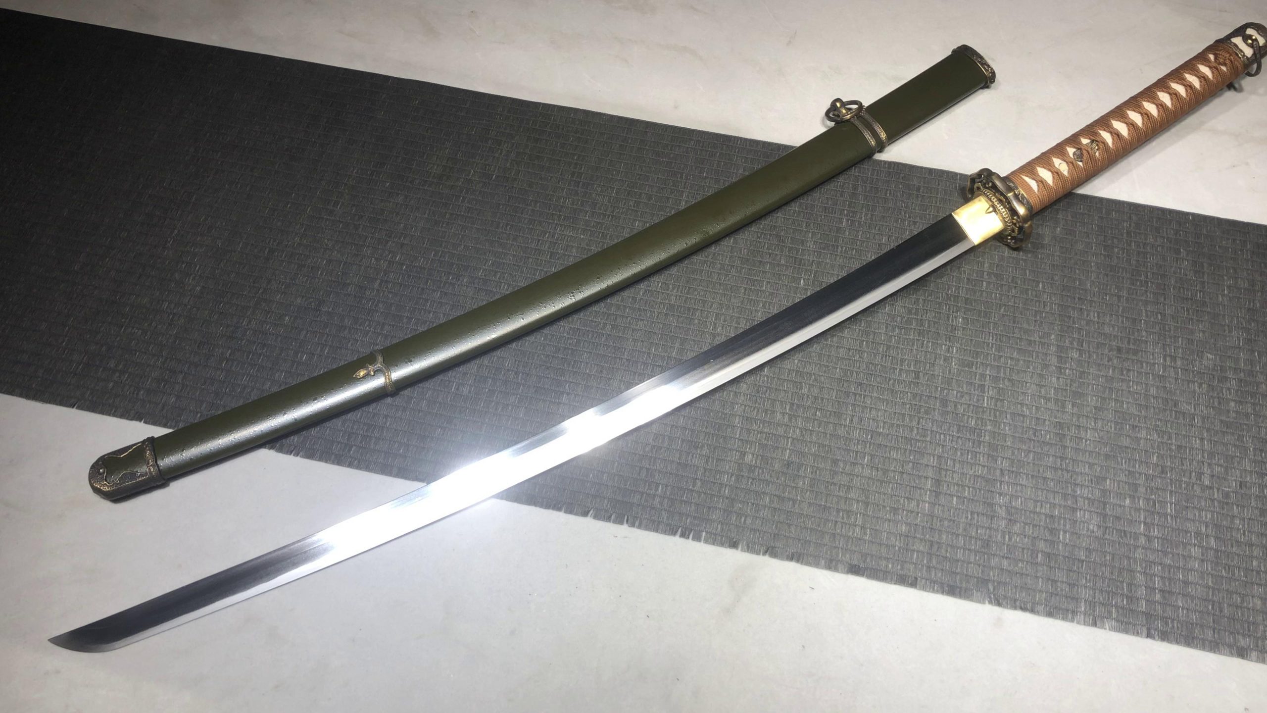 KageForge5 product image: 26" Japanese Sword with Pure Copper Fittings
