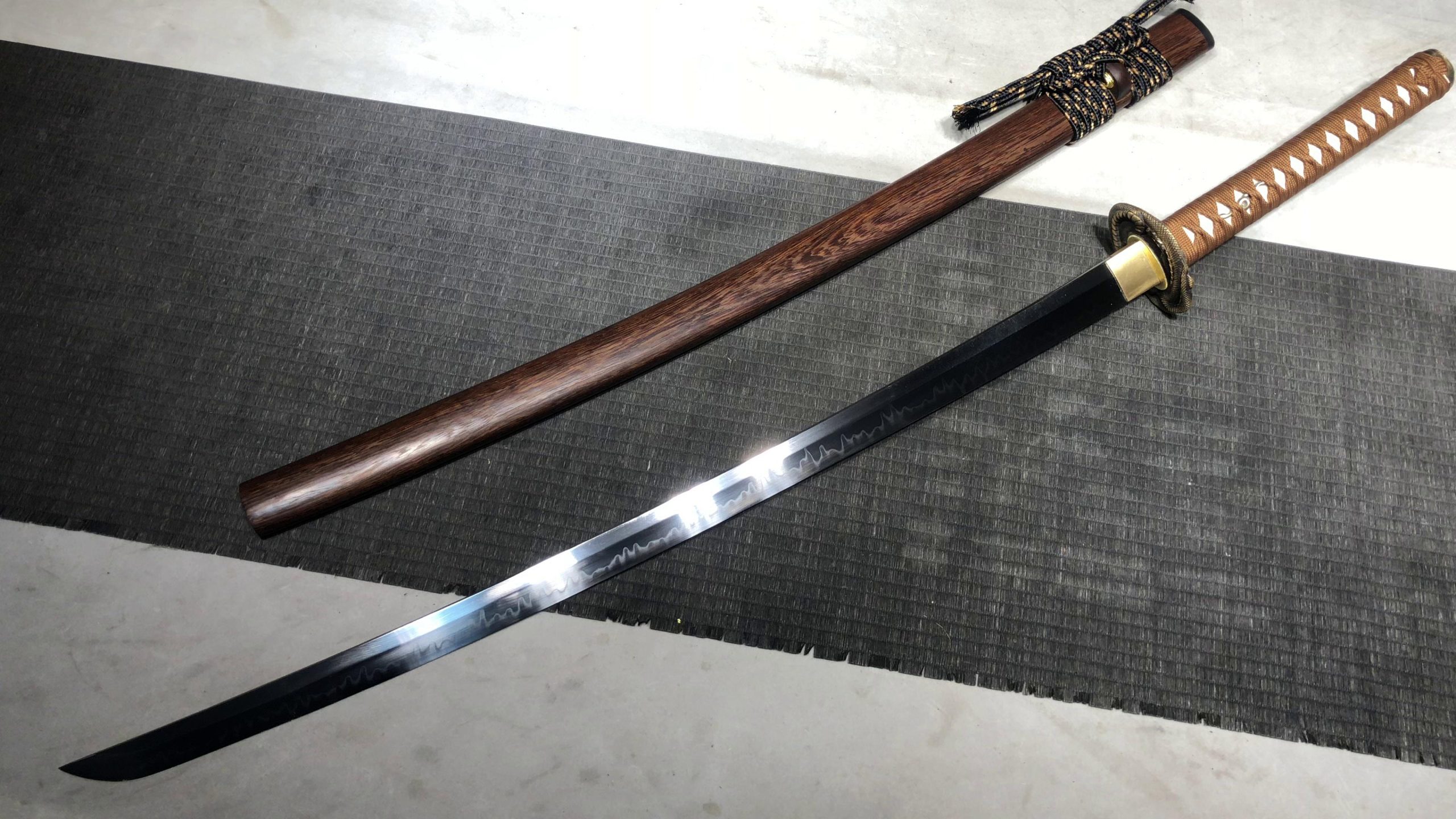 KageForge5 product image: 26" Katana with Brass Fittings
