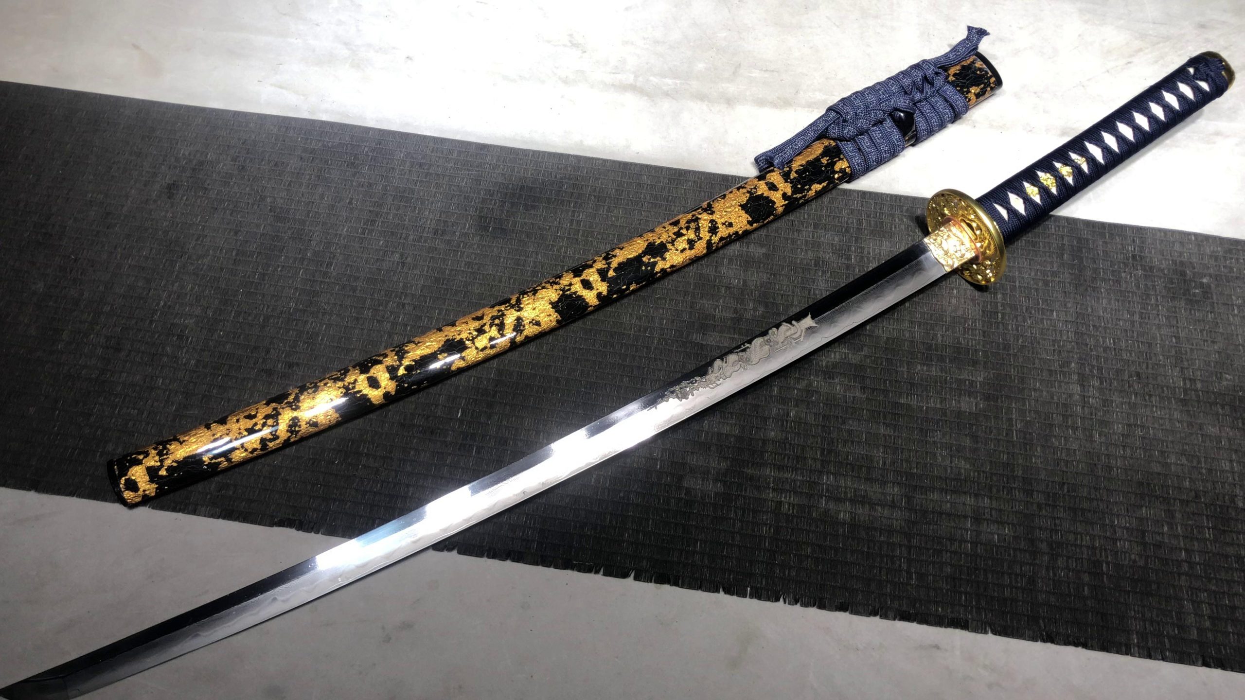 KageForge5 product image: 26" Katana with Pure Copper Fittings