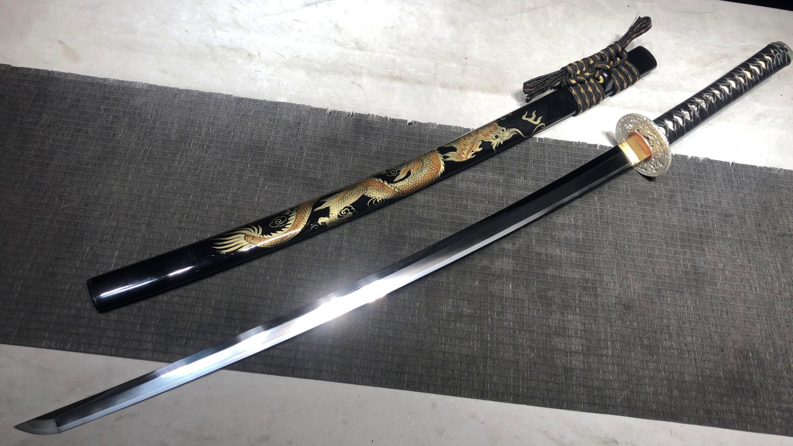 KageForge5 product image: 26" Katana with Brass Fittings