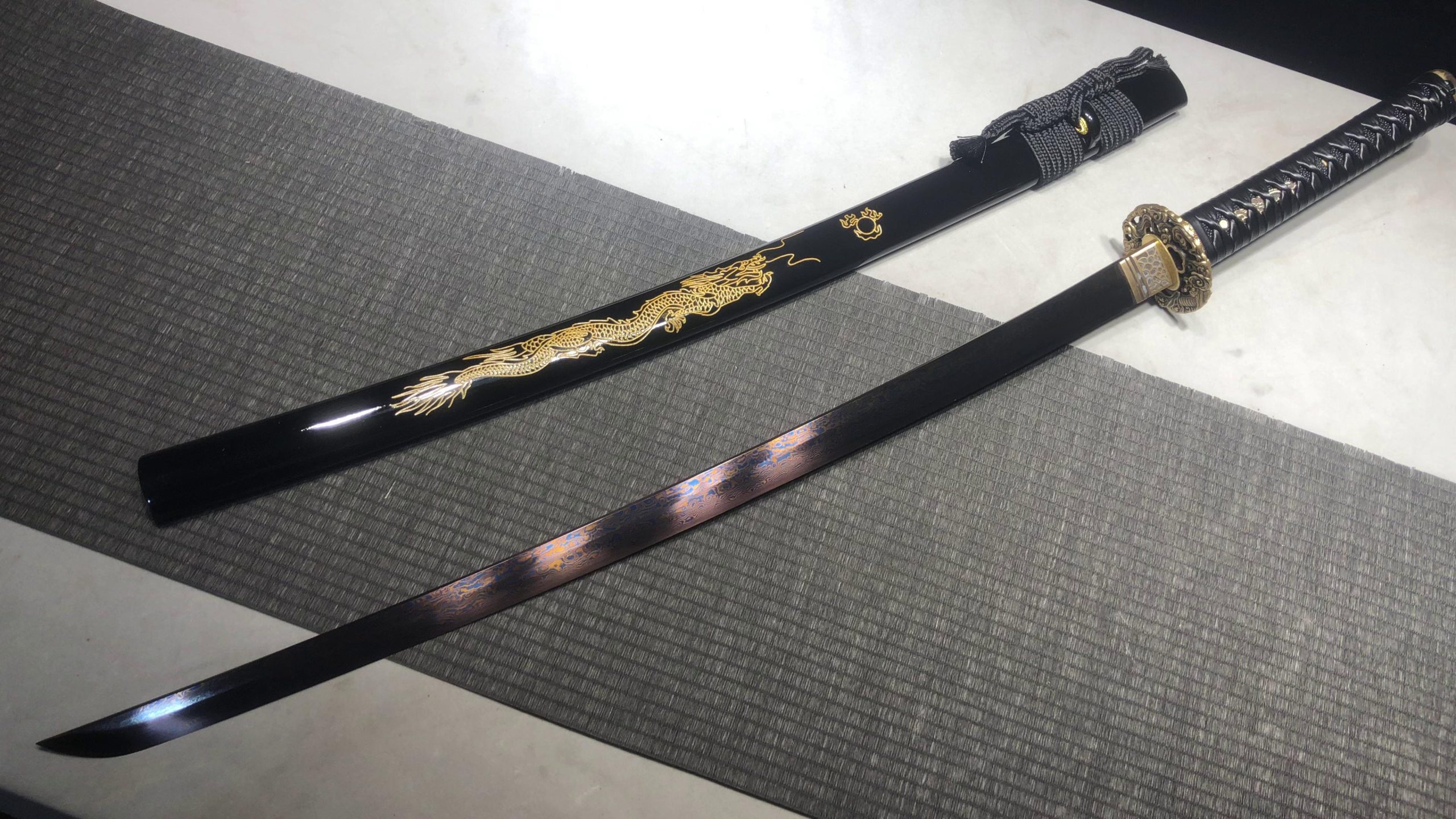KageForge5 product image: 26" Pattern Steel Katana