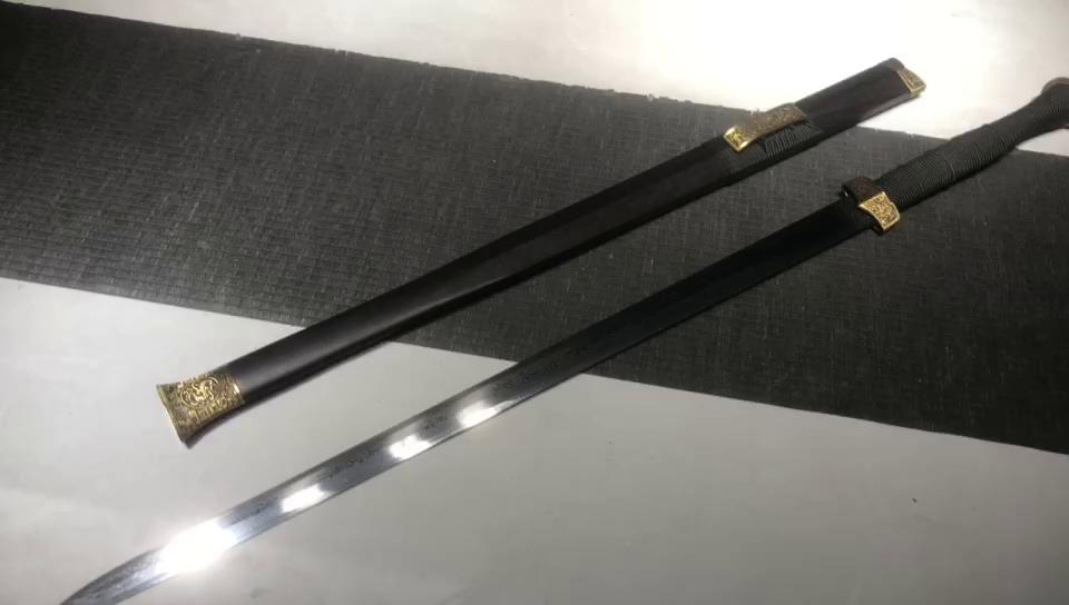 KageForge5 product image: 28" Pattern Steel Japanese Sword
